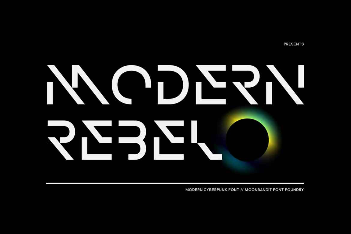 Modern Rebel Font