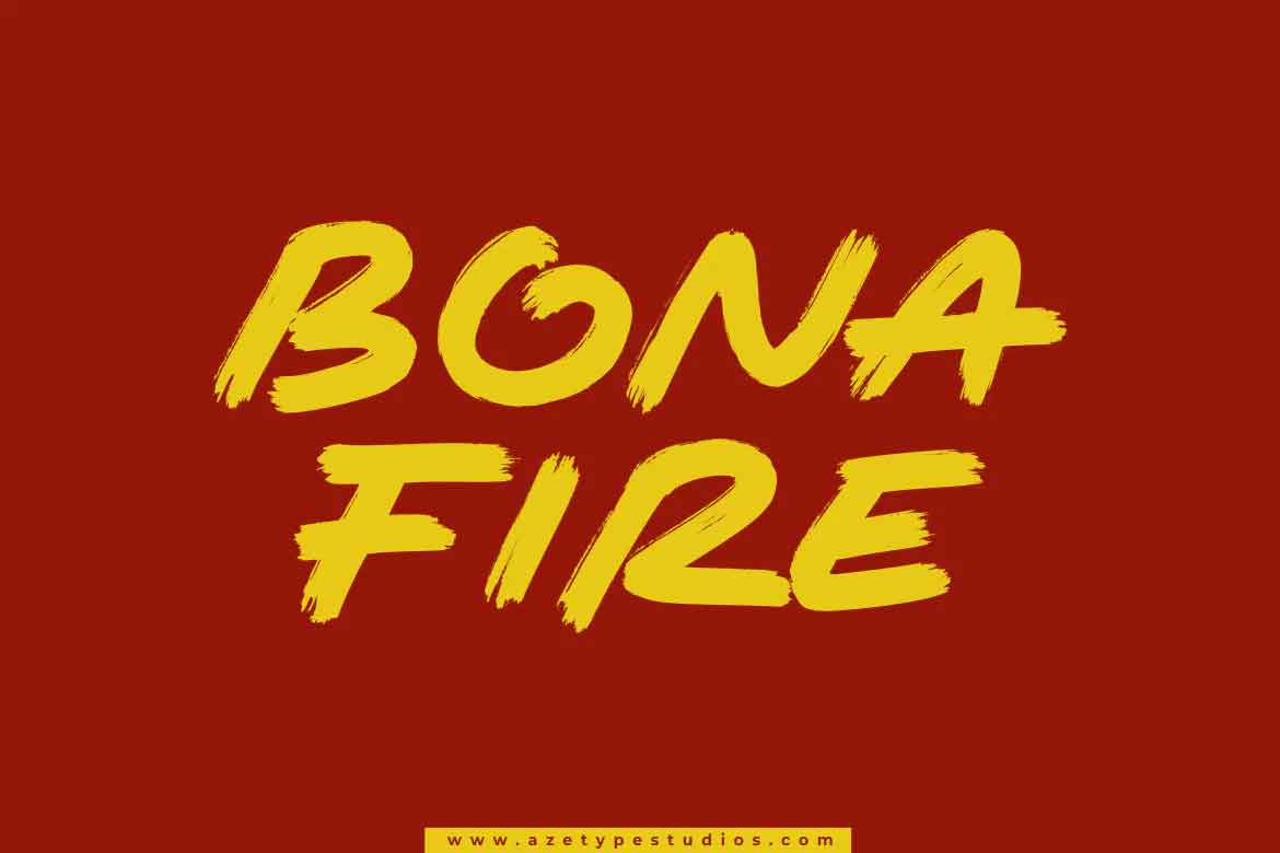 Bona Fire Font