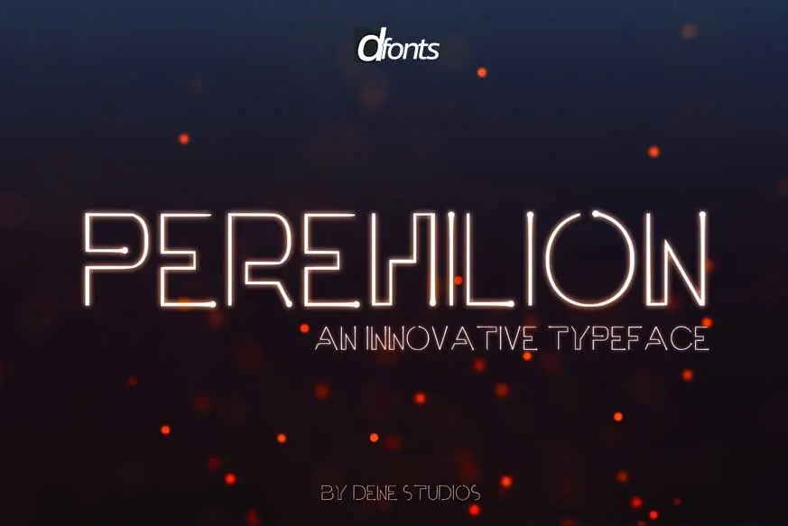 PEREHILION - An Innovative Typeface