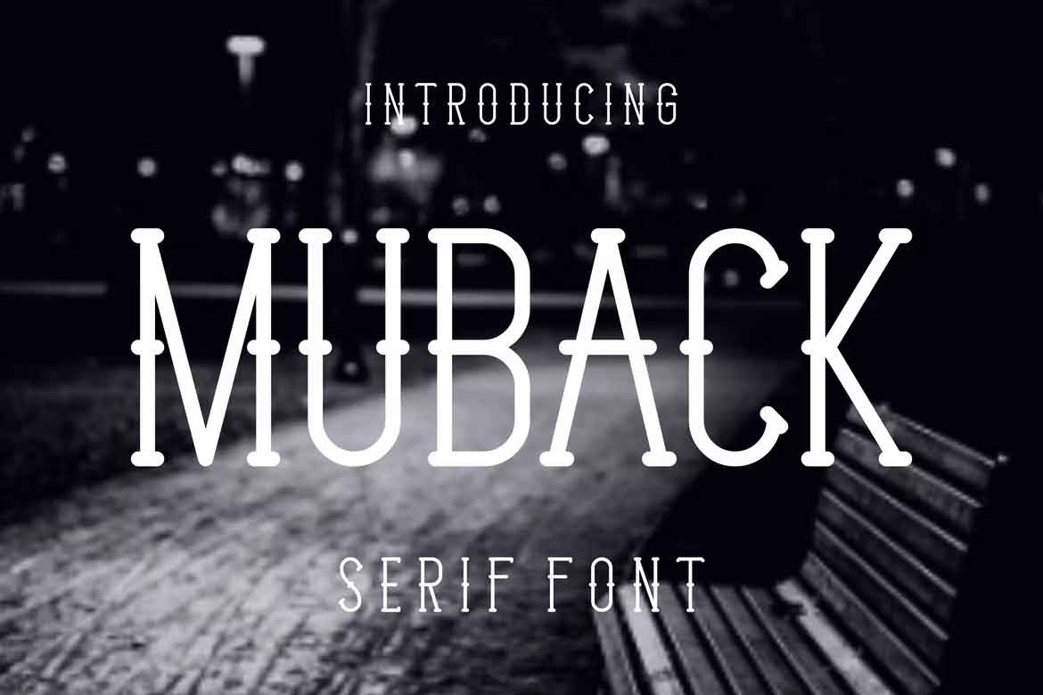 Muback Font