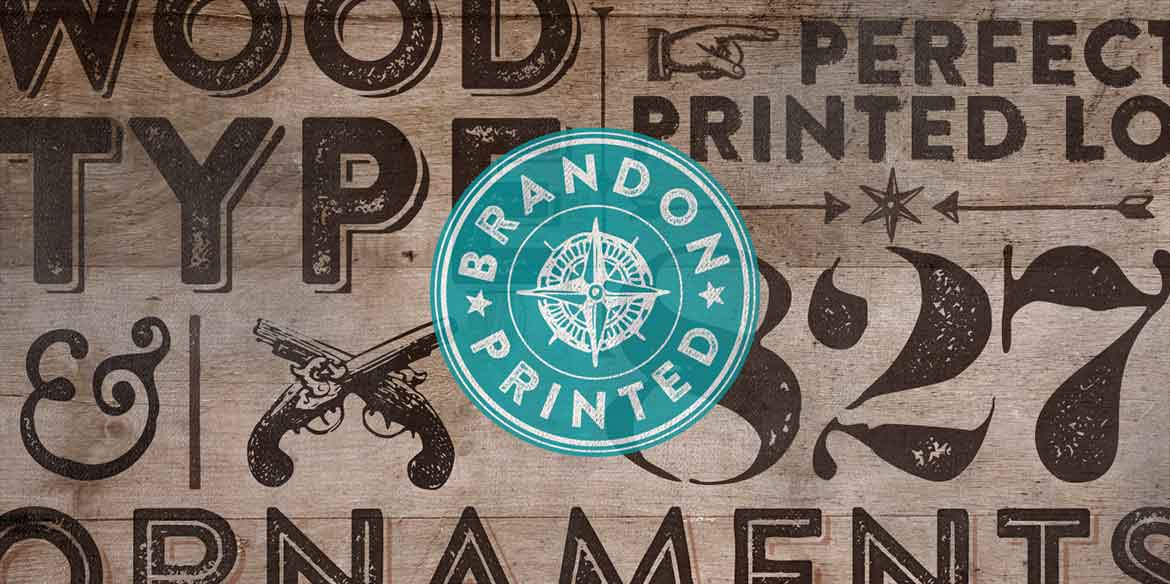 Brandon Printed Font Family
