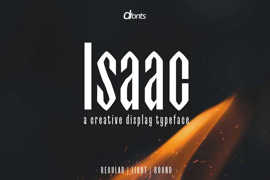 Isaac Display Font Family