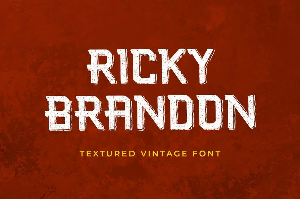 Ricky Brandon Serif Display Font
