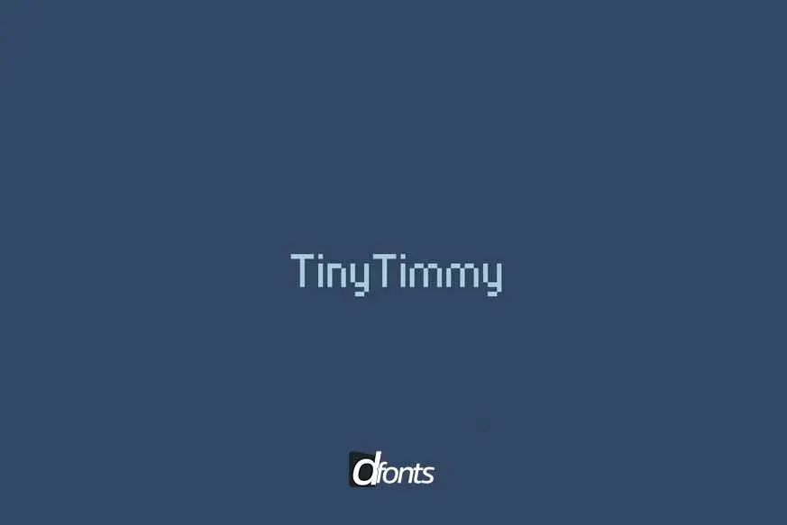 Tiny Timmy Font
