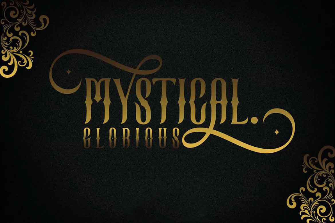 Mystical Glorious Font