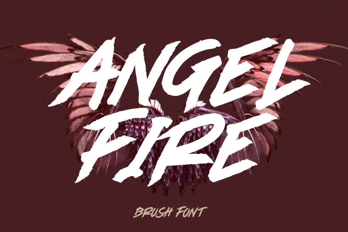 Angel Fire Font