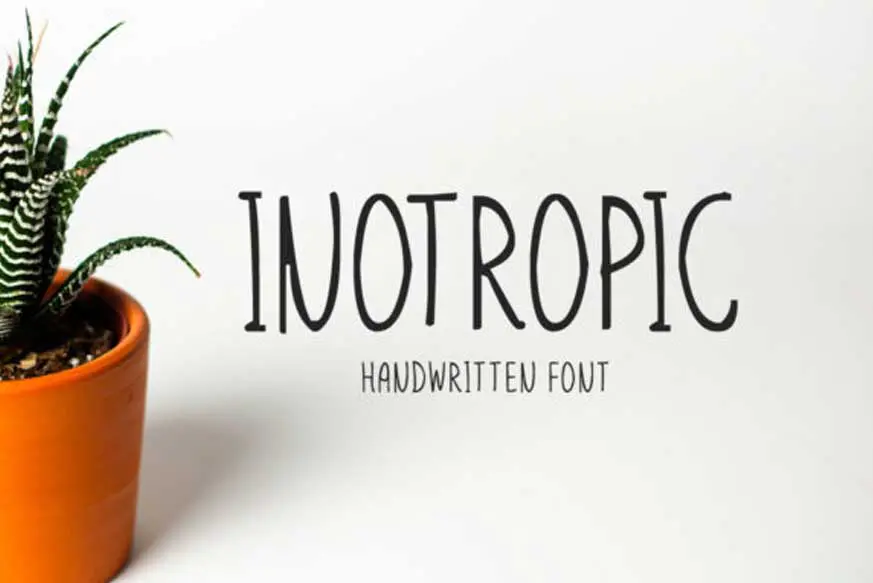 Inotropic Font