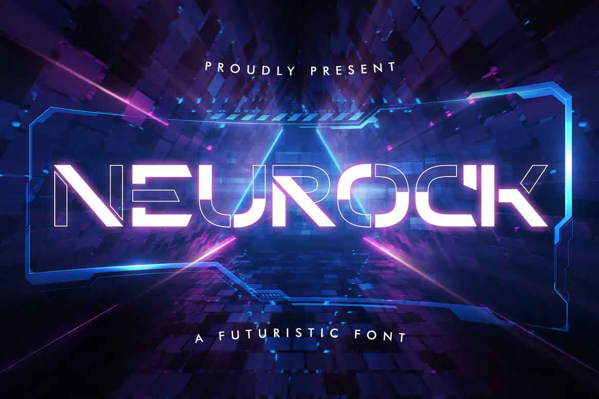 Neurock - Futuristic Font