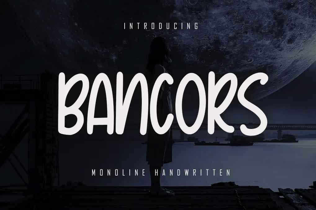 Bancors Monoline Font