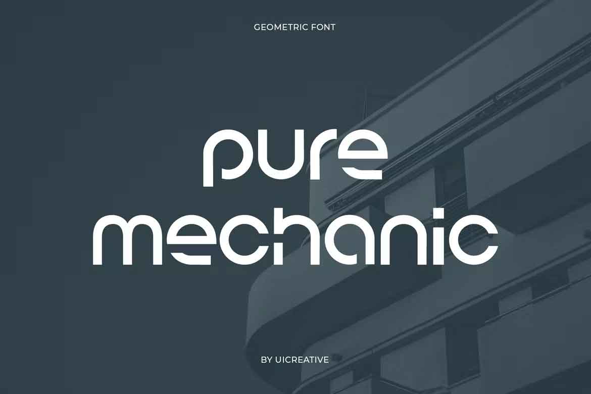 Pure Mechanic Font