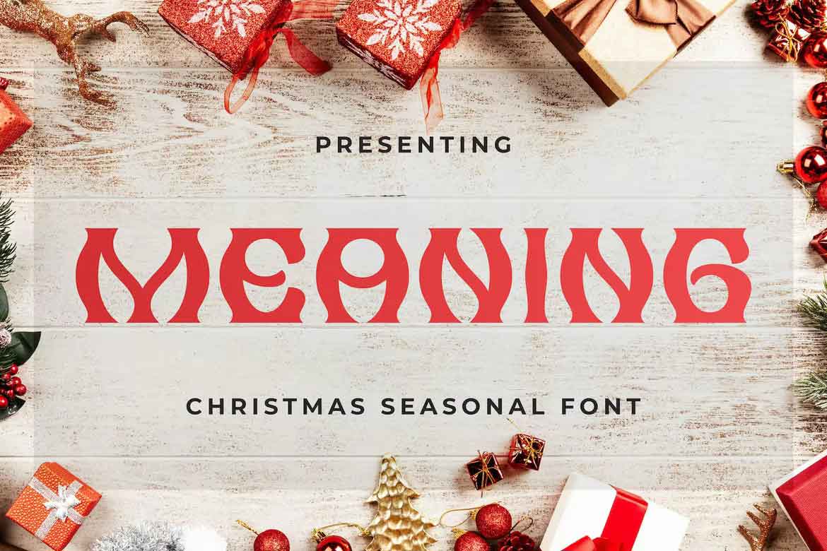 Meaning Font