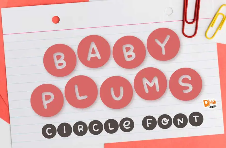 Baby Plums Font
