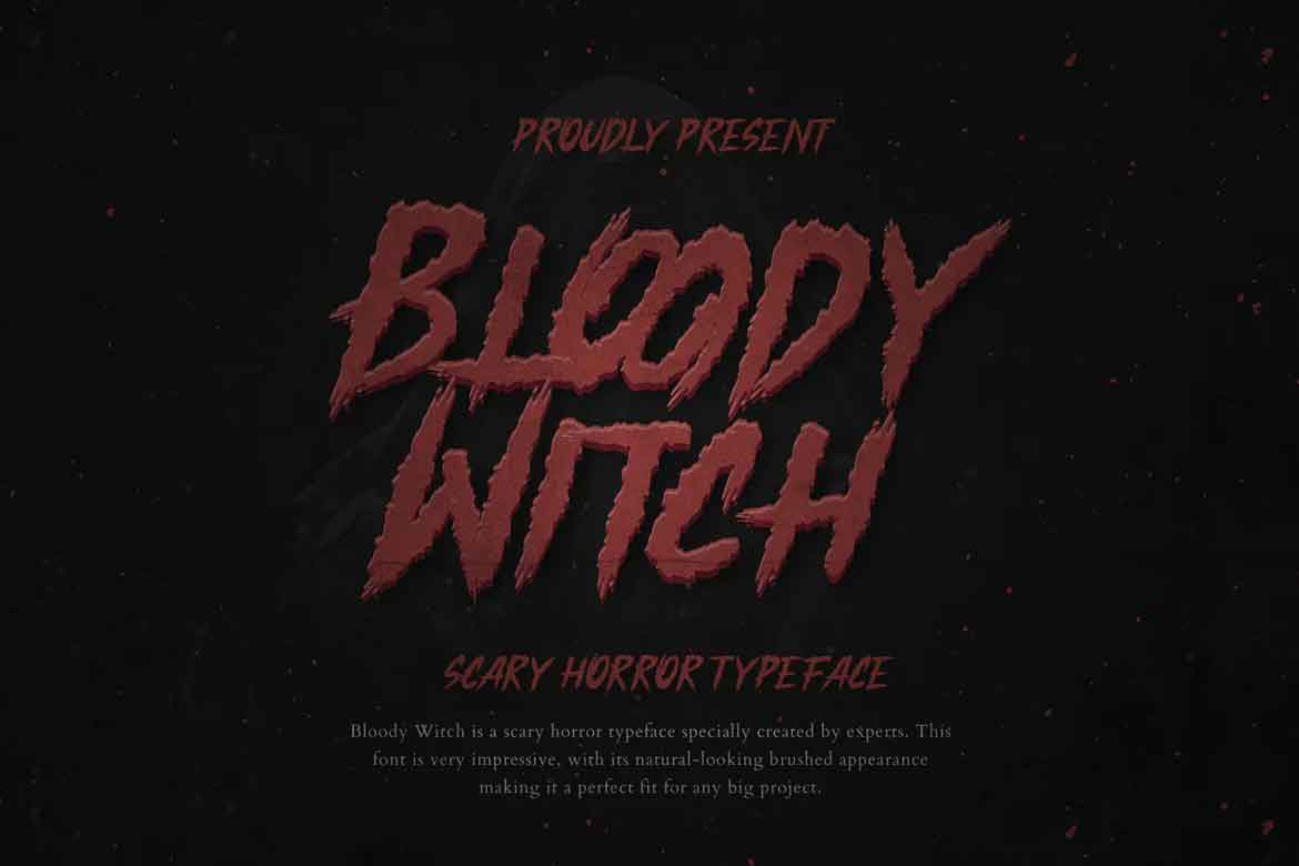 Bloody Witch Font