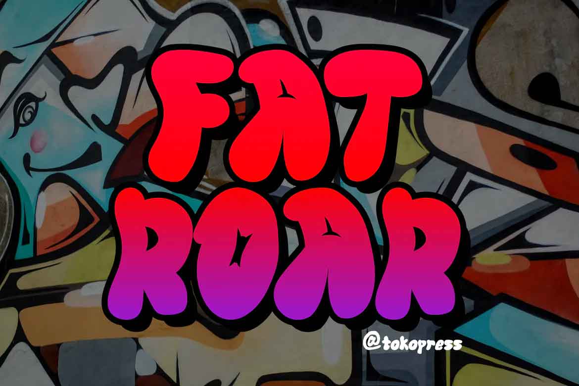 Fat Roar Font