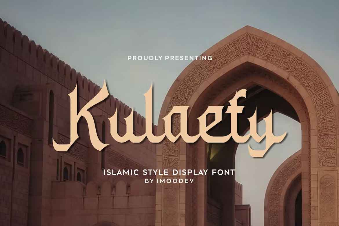 Kulaefy - Islamic Font