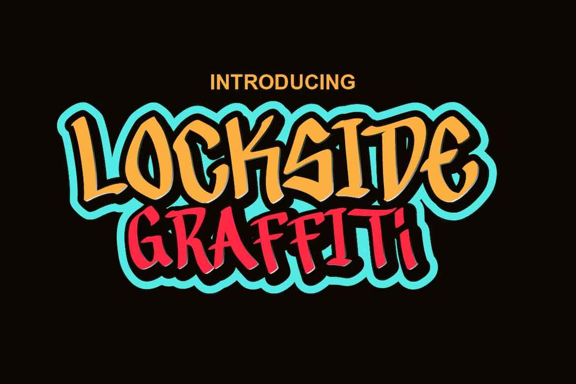 Lockside Graffiti Font
