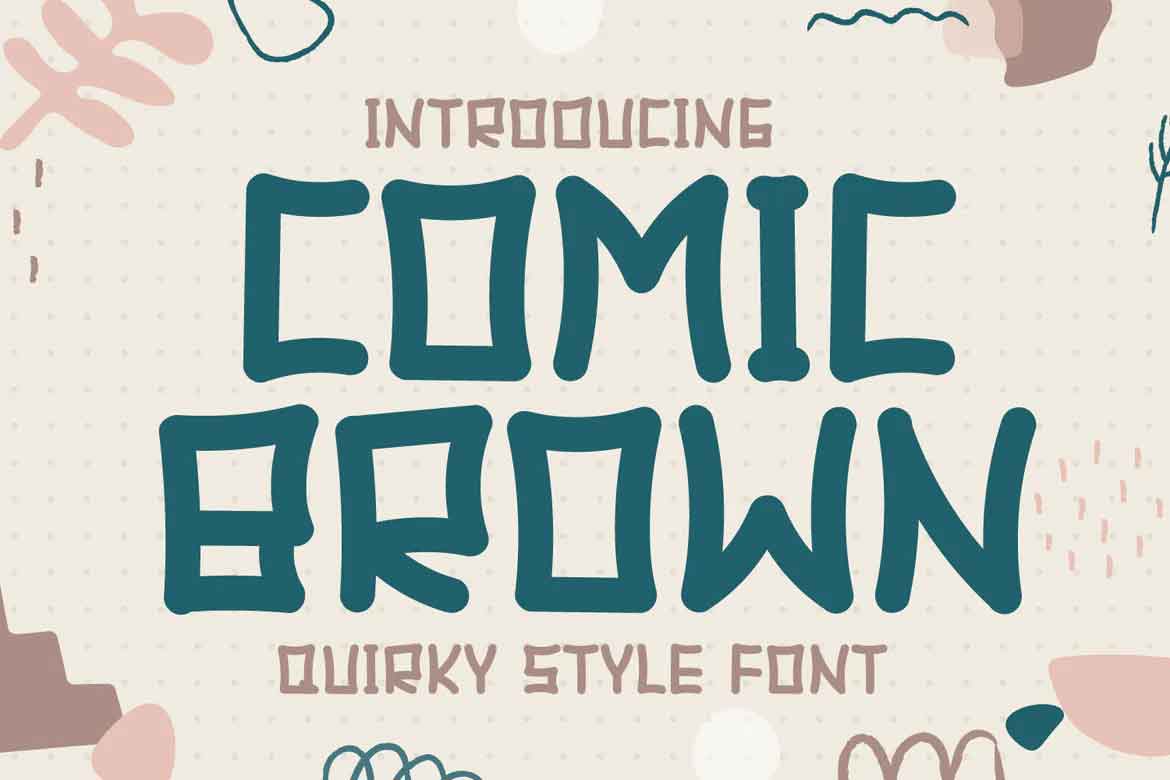 Comic Brown Font