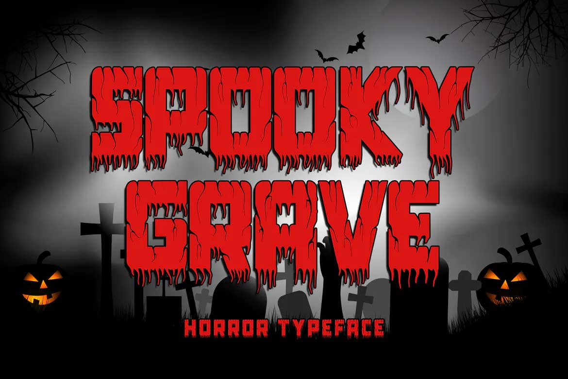 Spooky Grave Font