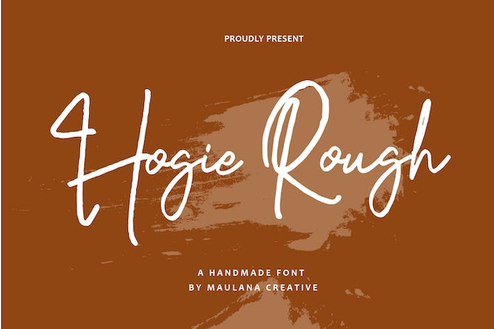 Hogie Rough Font