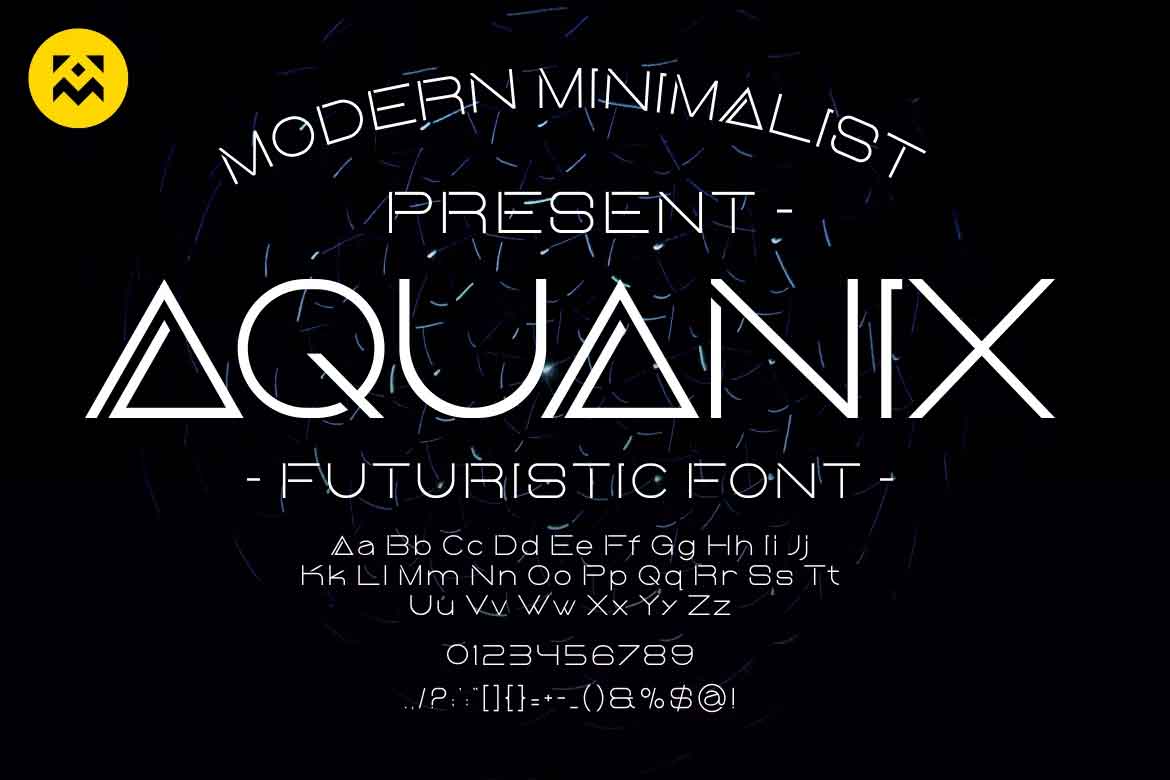 AQUANIX Font