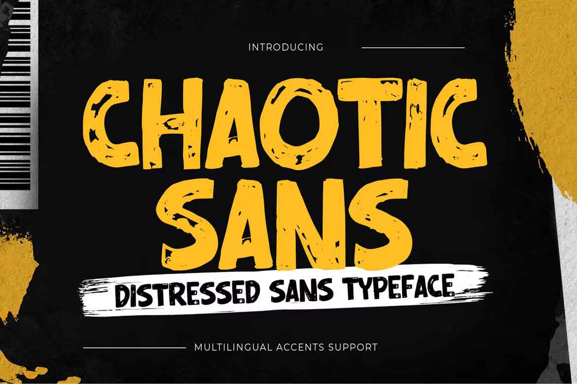 Chaotic Sans Font