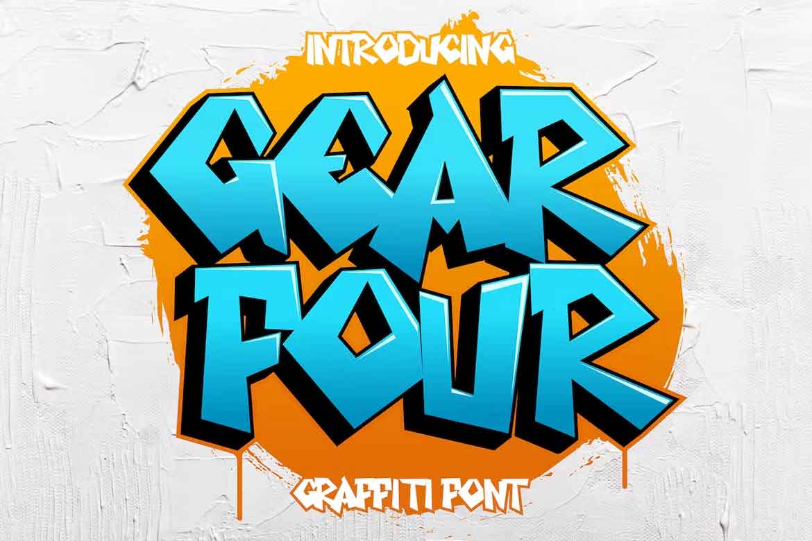 Gear Four Font