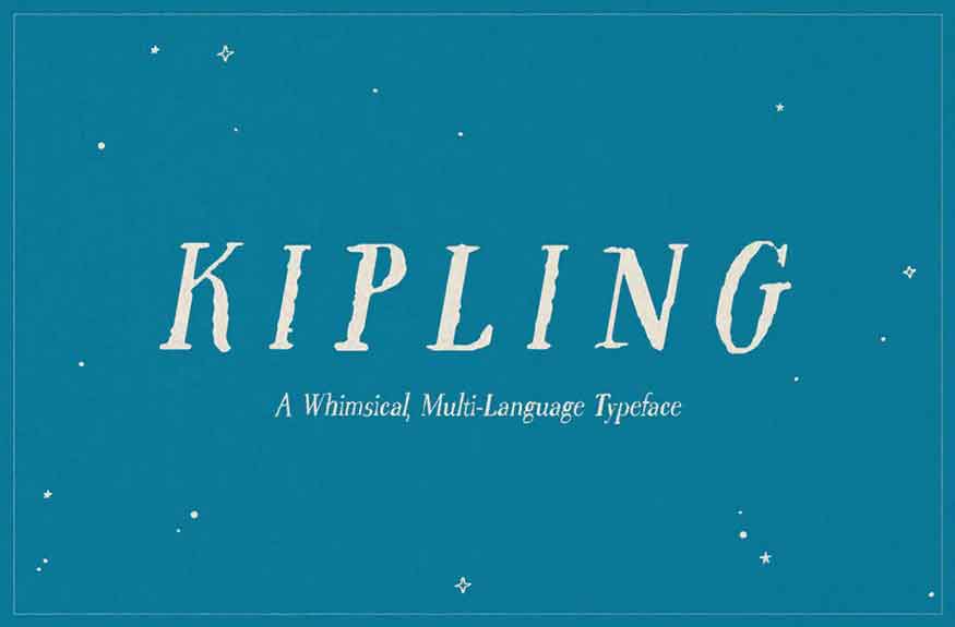 Kipling Font