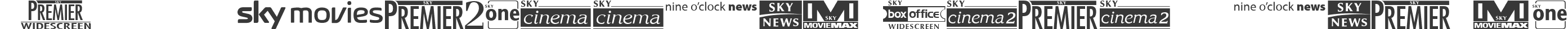 Sky 1998 Channel Logos Regular