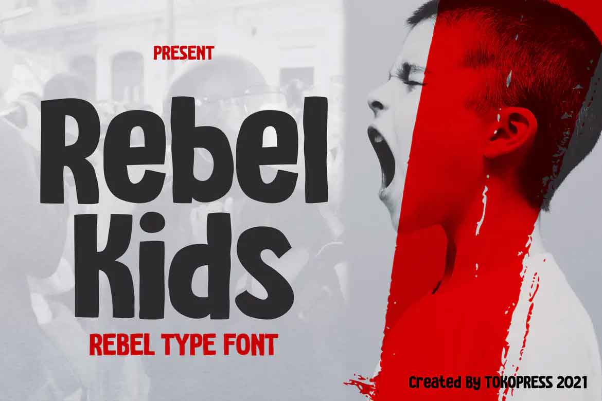 Rebel Kids Font