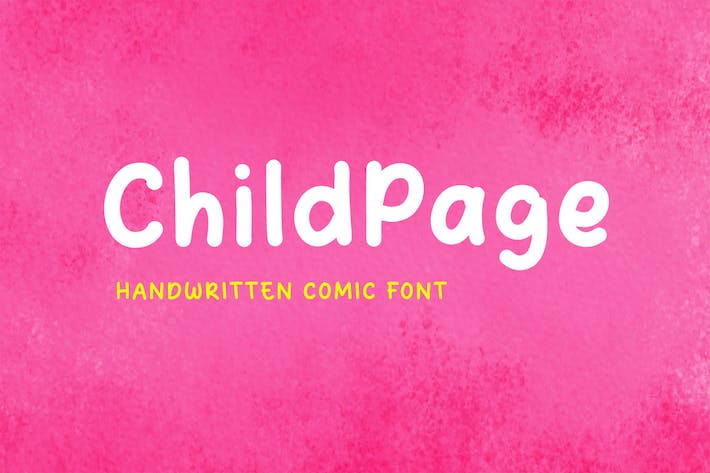 ChildPage Font