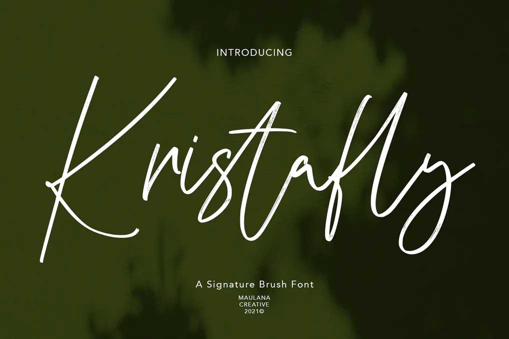 Kristafly Font