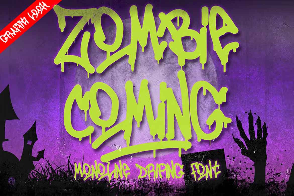 Zombie Coming Font