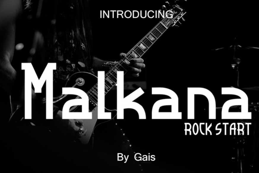 Malkana Display Font