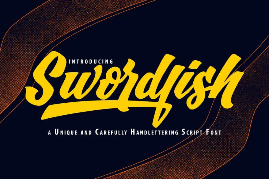 SwordFish Unique Handlettering