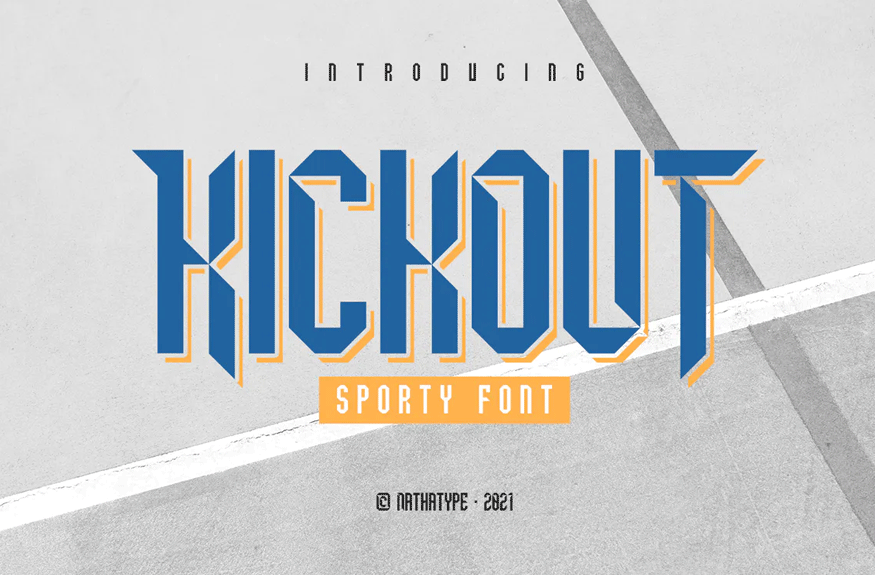 Kickout Font