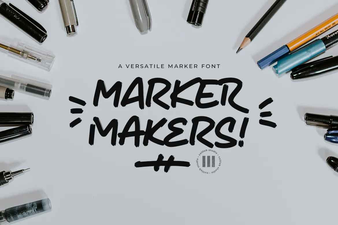 Marker Makers Font