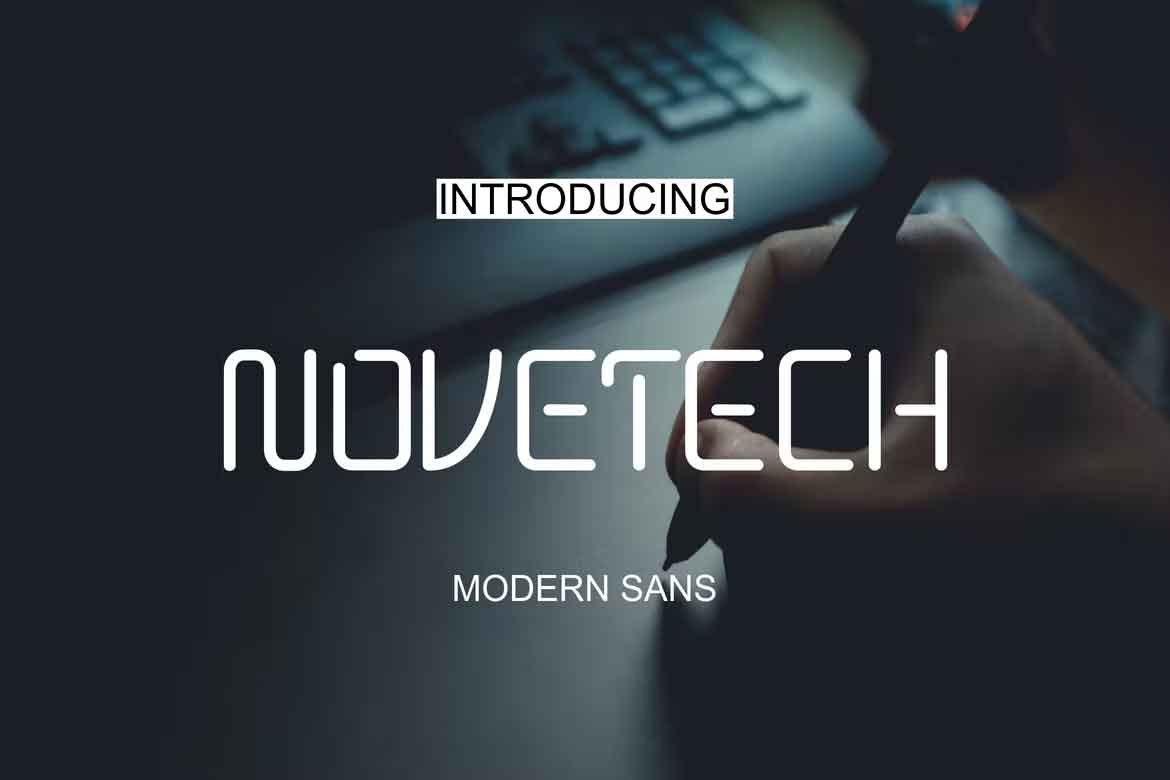 Novetech Font