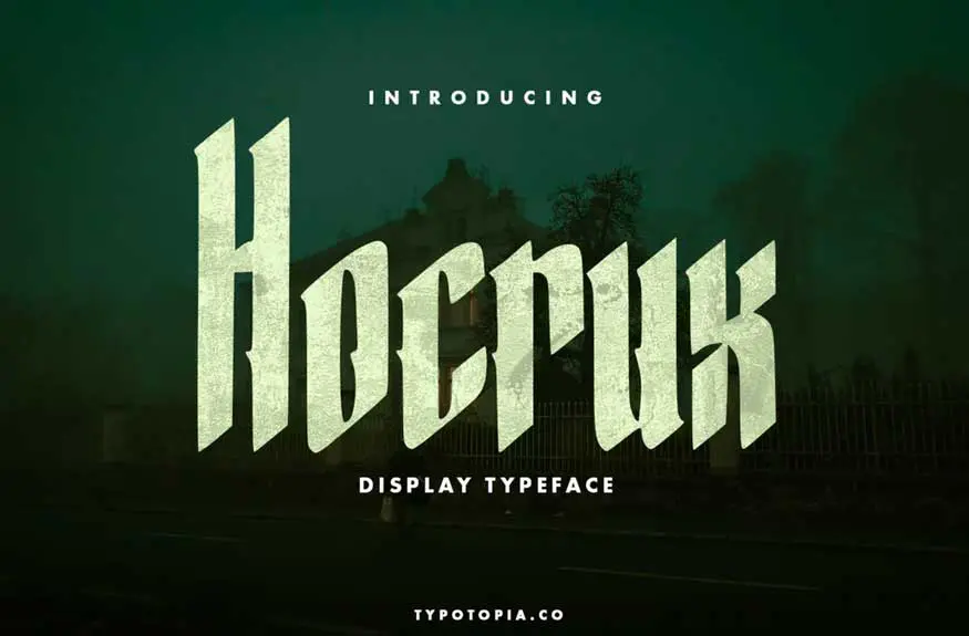 Hocrux Font