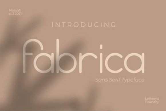 Fabrica Font