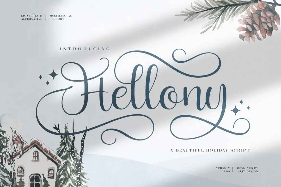 Hellony Font