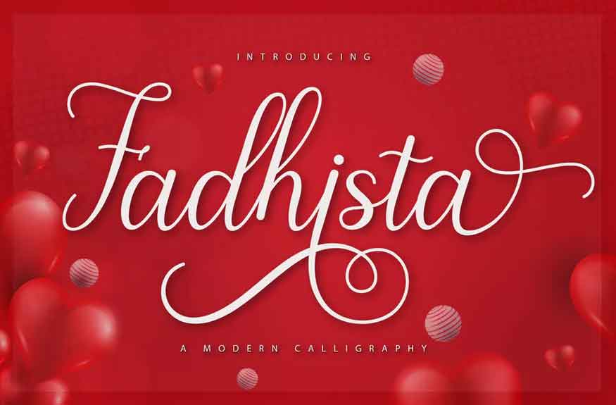 Fadhista Script Font