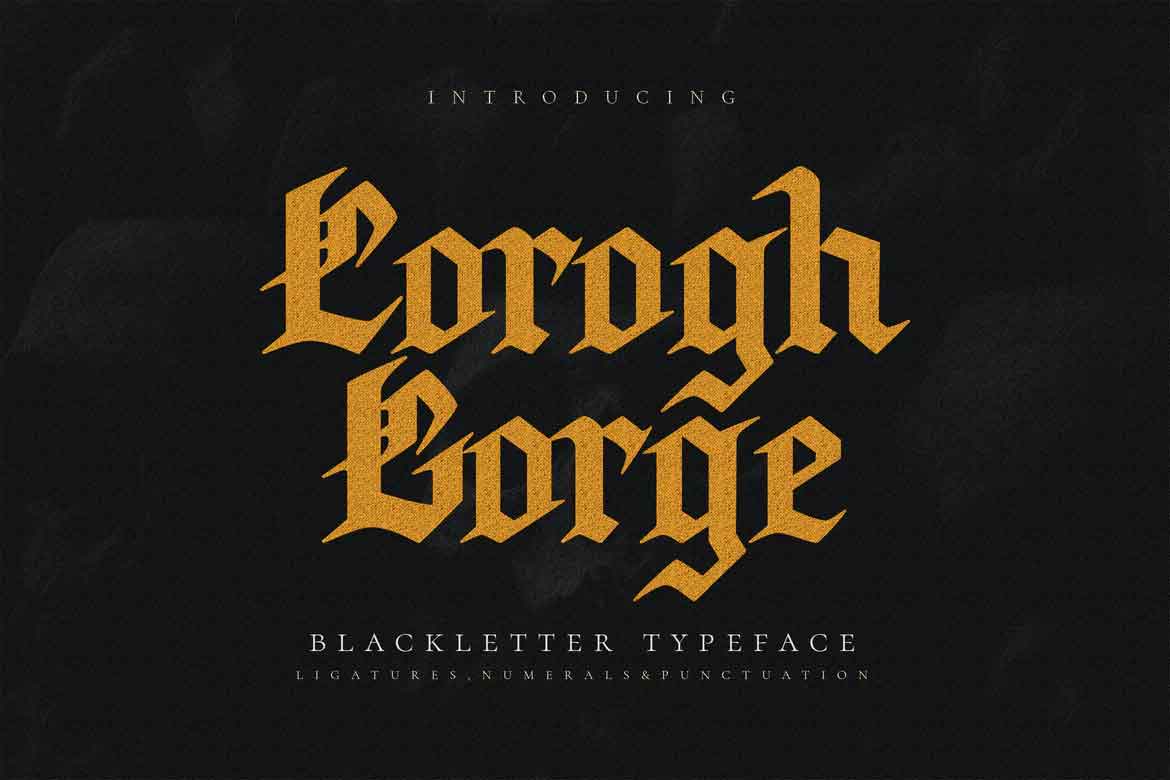 Corogh Gorge Font