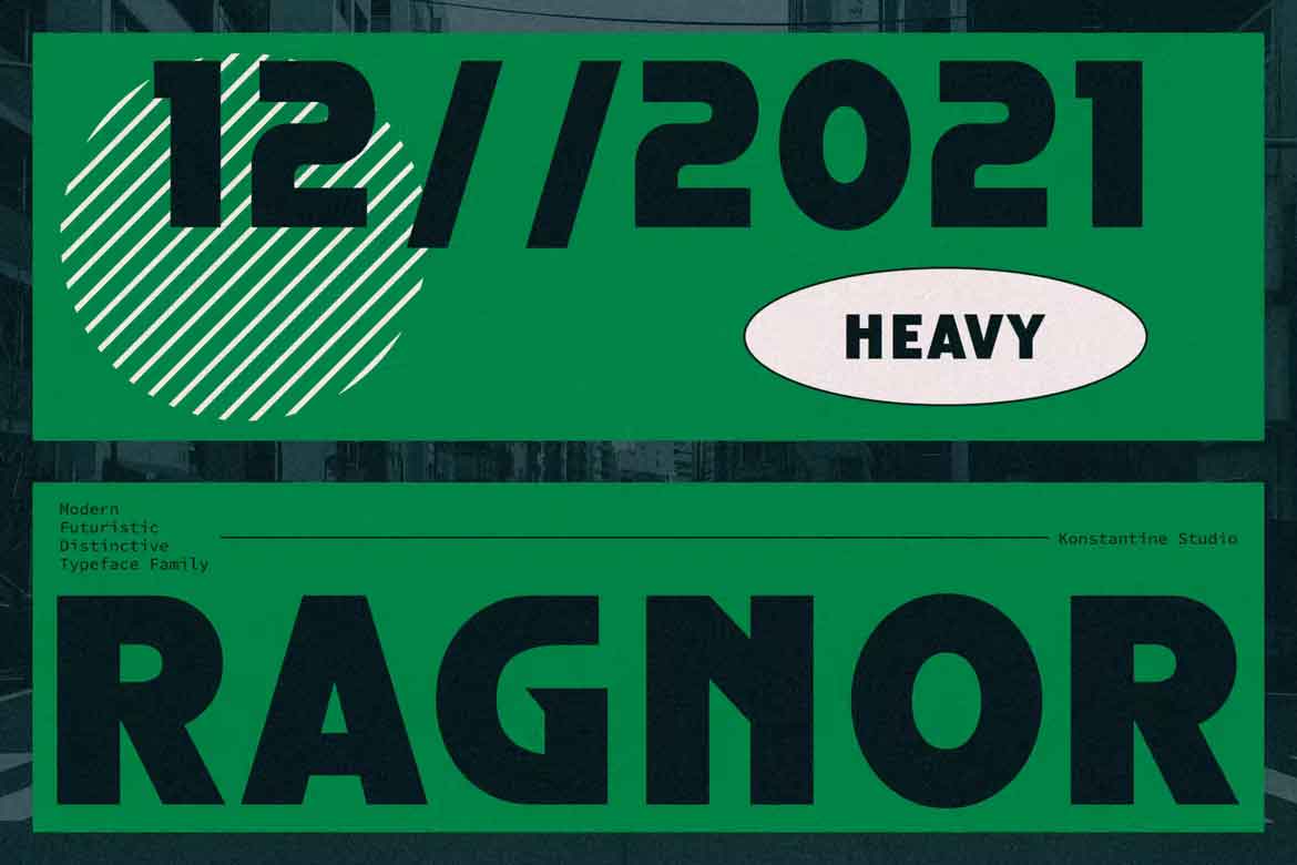 Ragnor Heavy Font