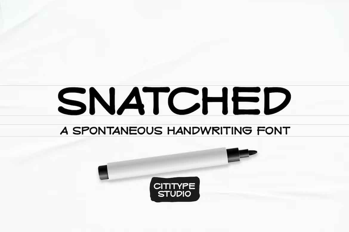 SNATCHED Font