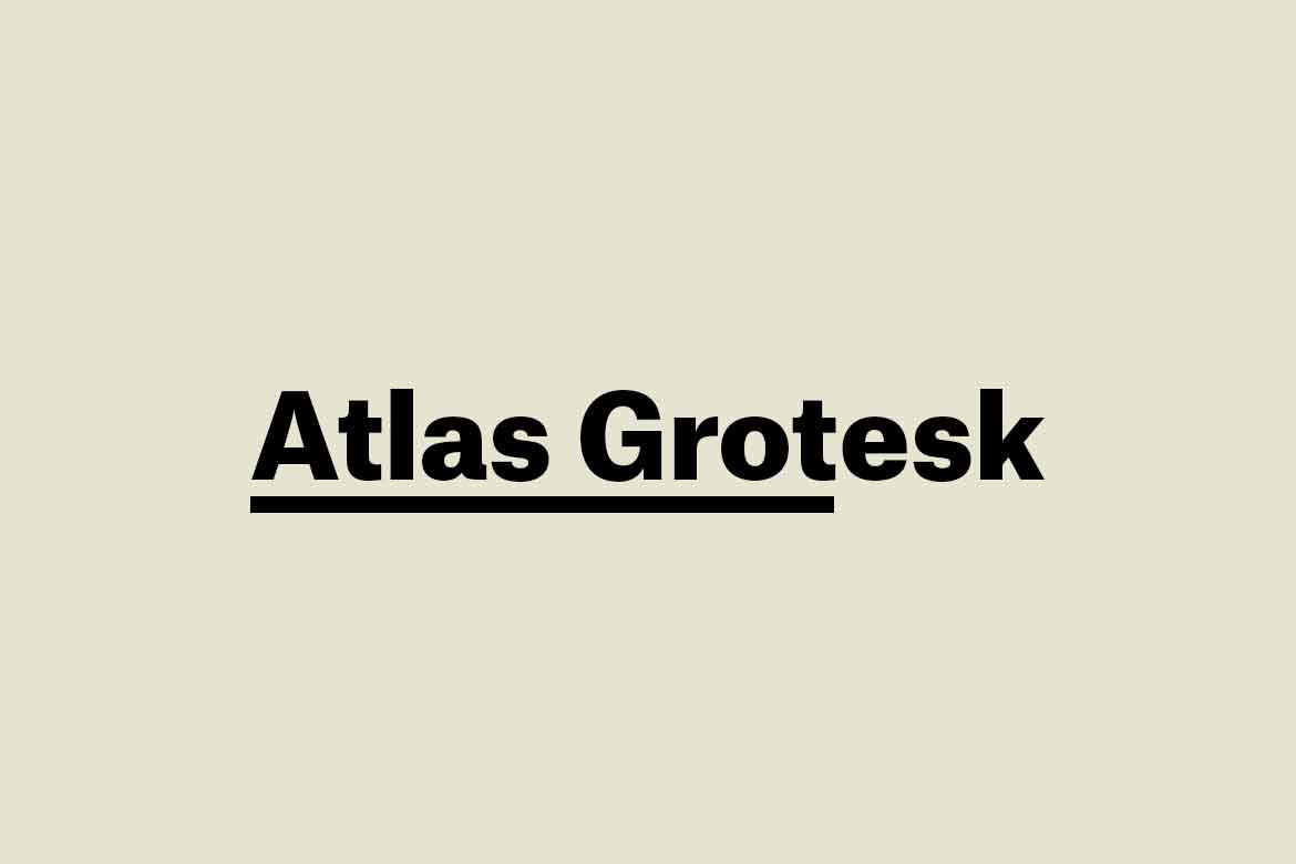 Atlas Grotesk Font Family