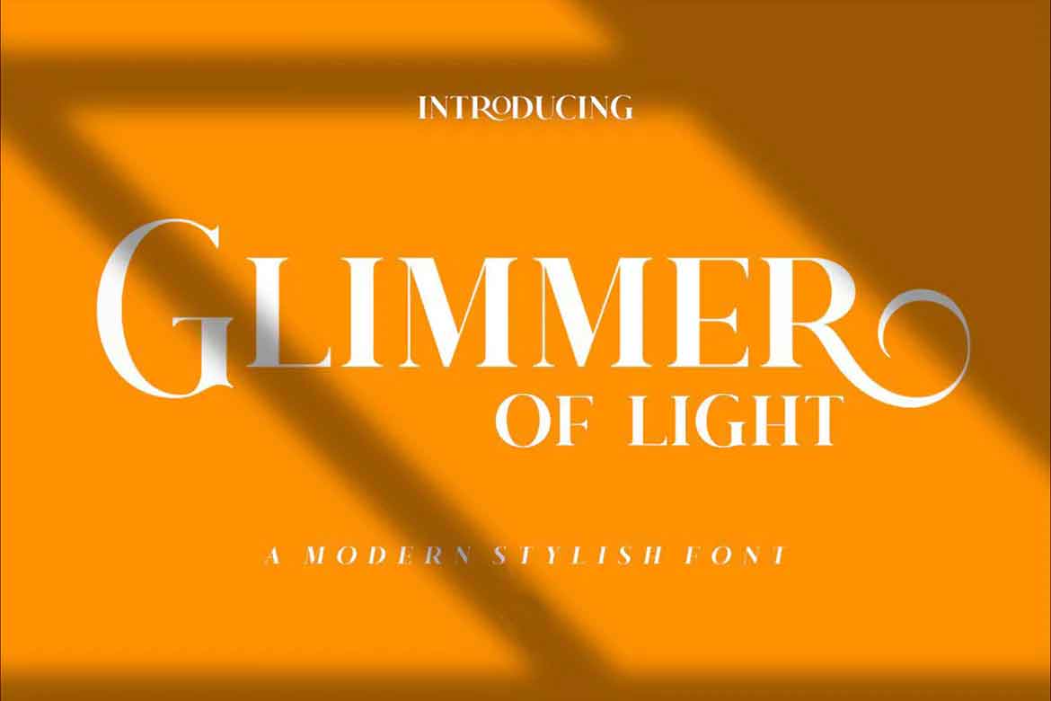 Glimmer of Light Font