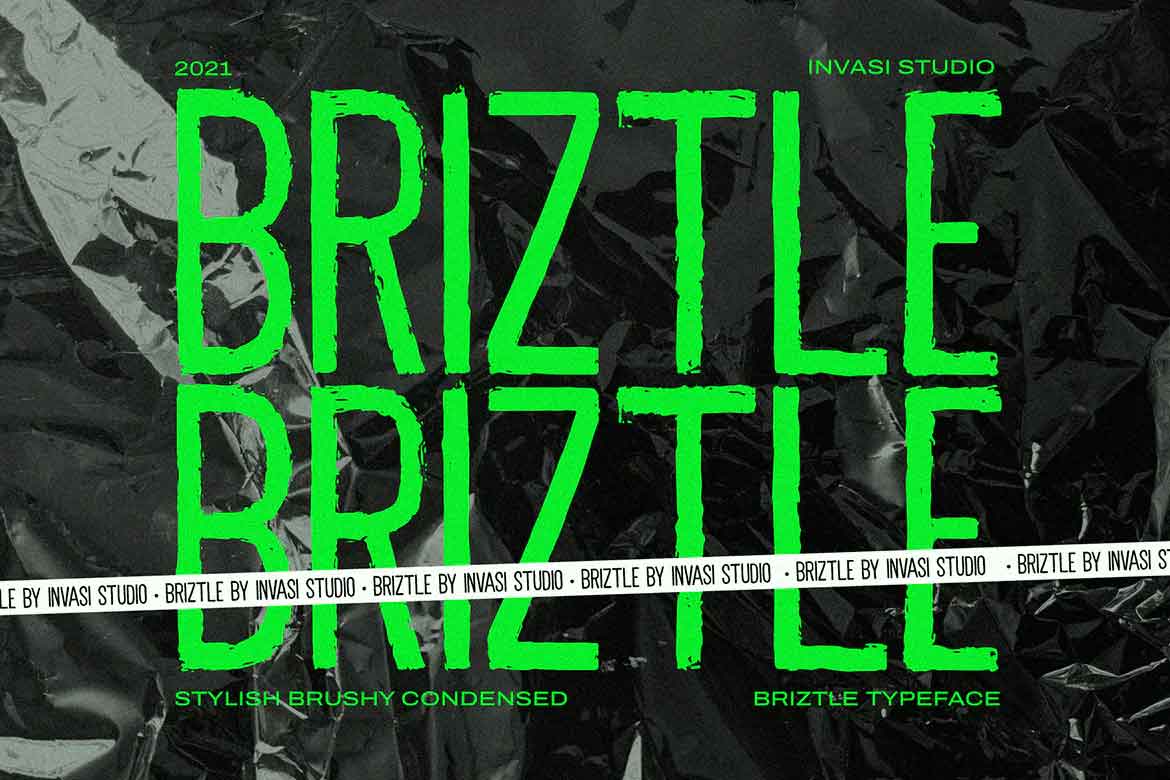 Briztle Condensed Font