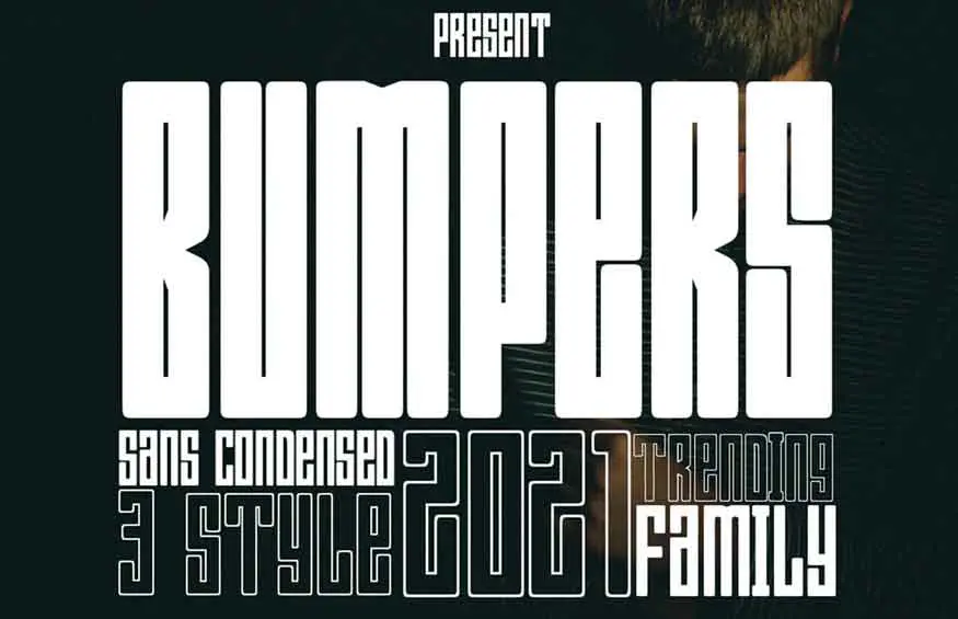 Bumpers Font