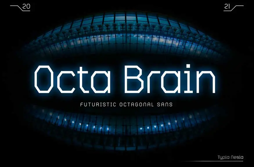 Octa Brain Font