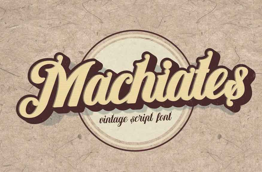 Machiates Font